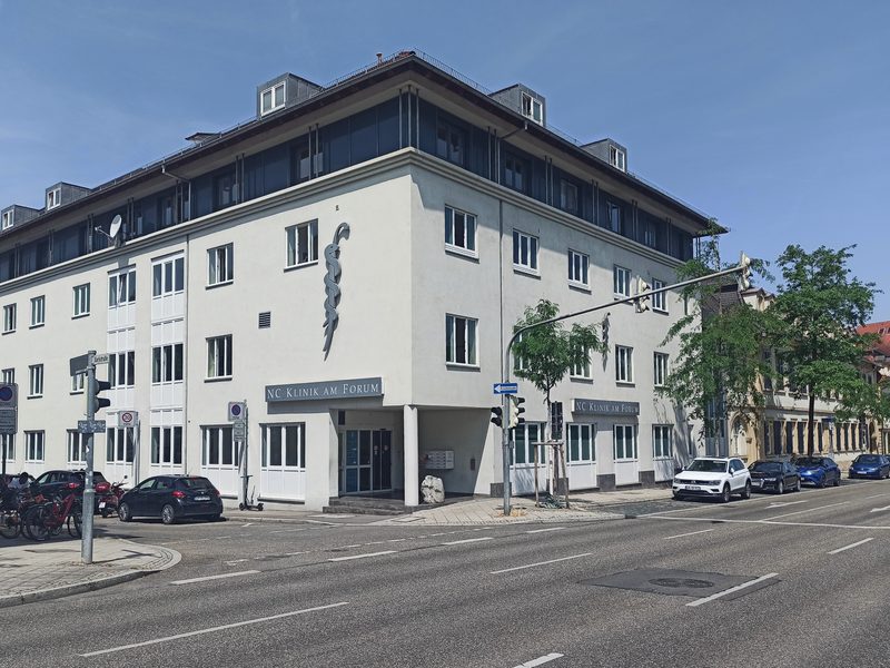 NC Klinik am Forum, Außenansicht